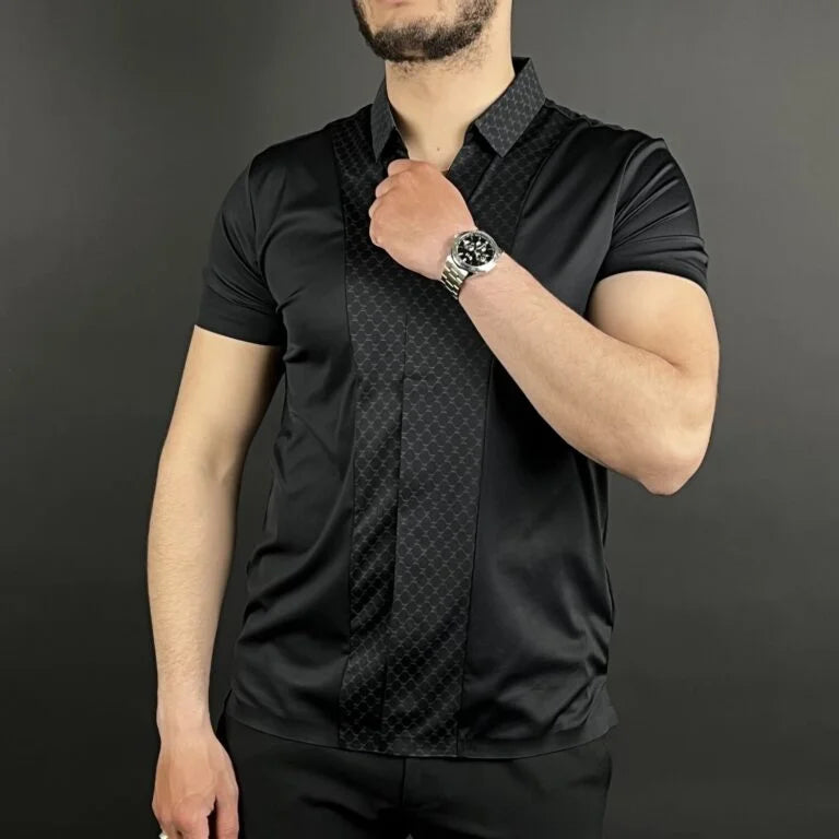 Pull Chemise Motif DL