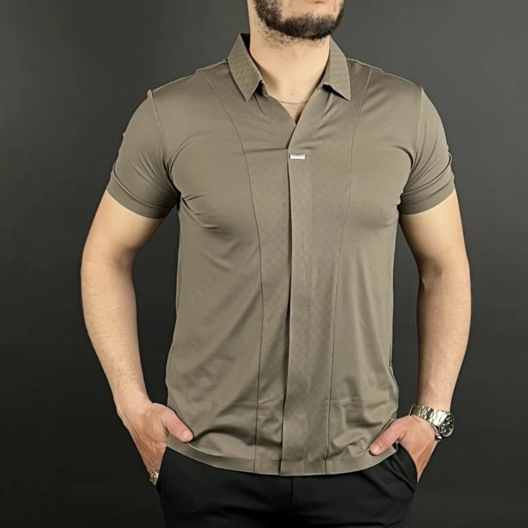 Pull Chemise Motif DL