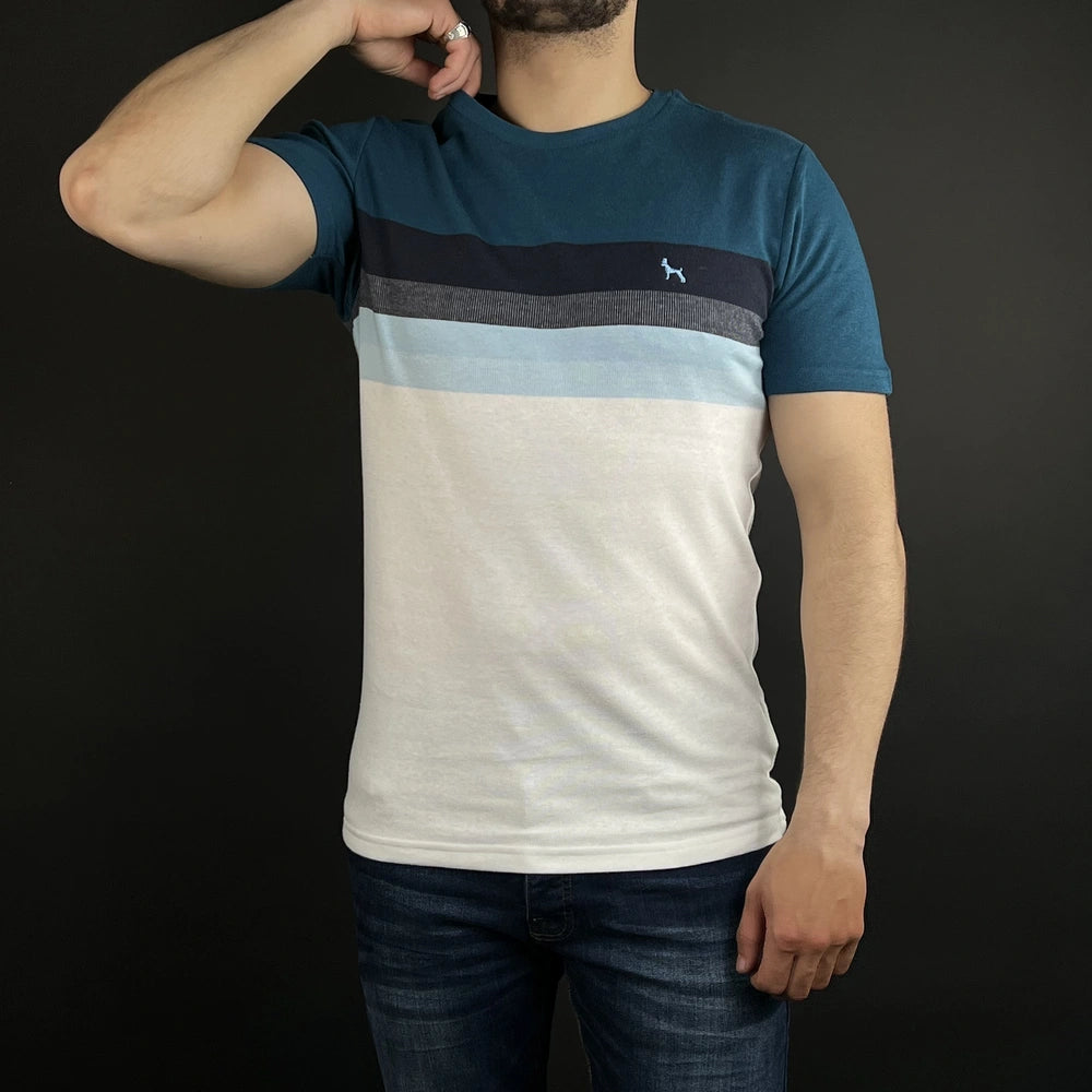 Tshirt Bewley & Ritch Teal/Navy