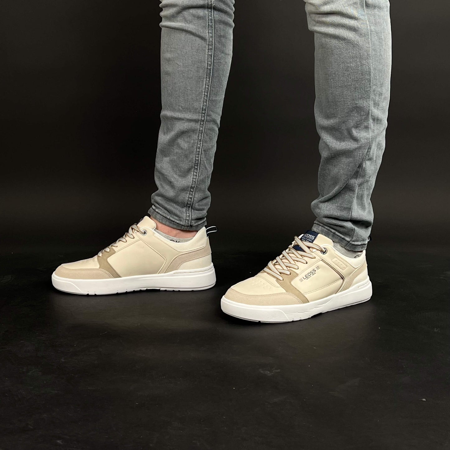Basket Leoss Beige Plat