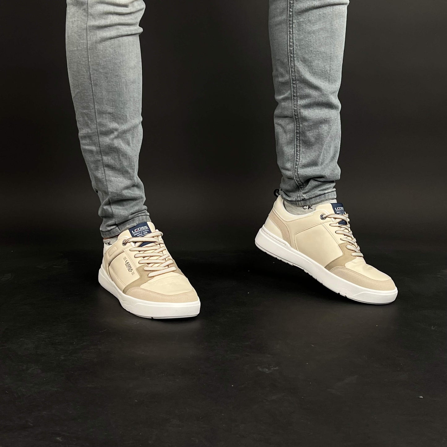 Basket Leoss Beige Plat