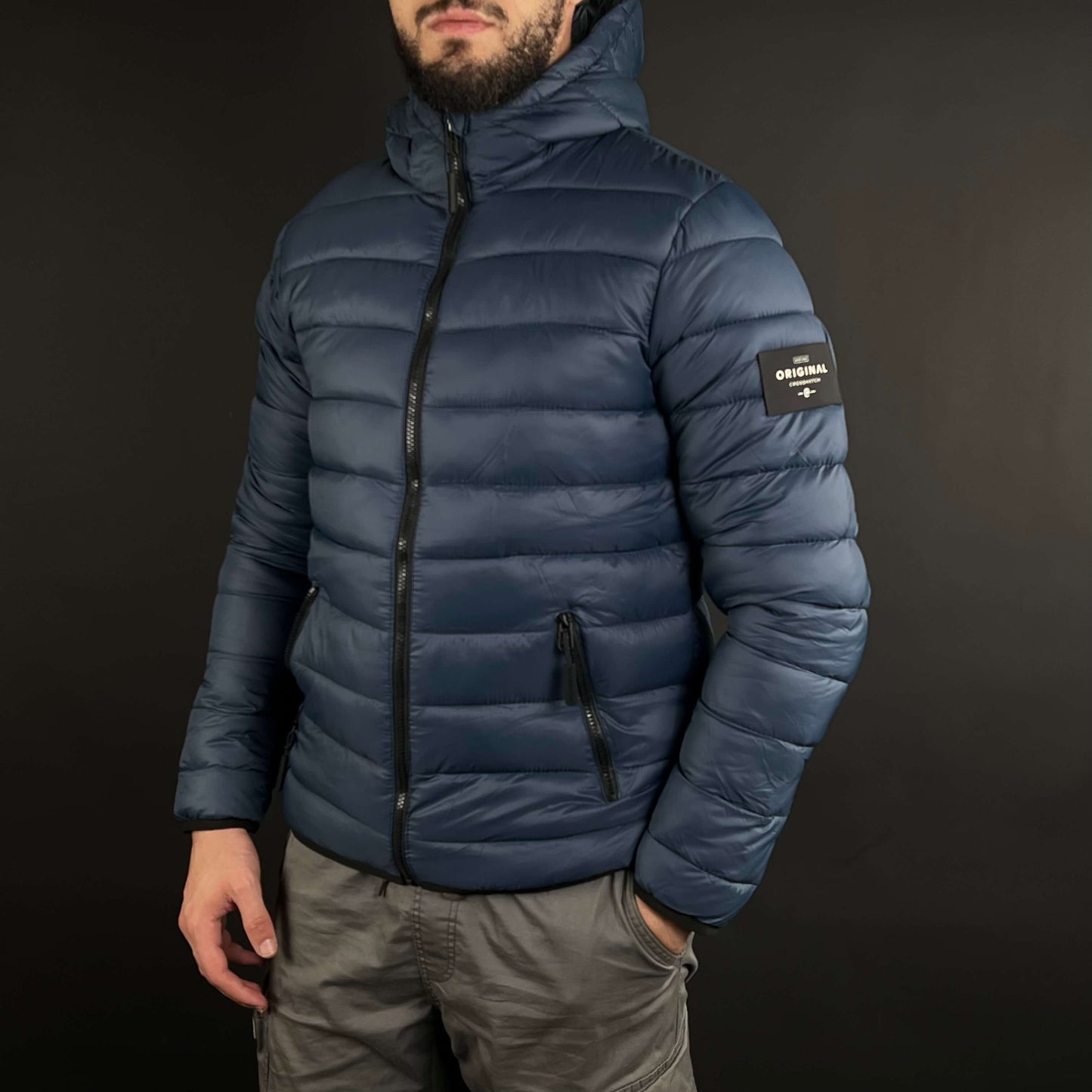 Doudoune Crosshatch Original Navy