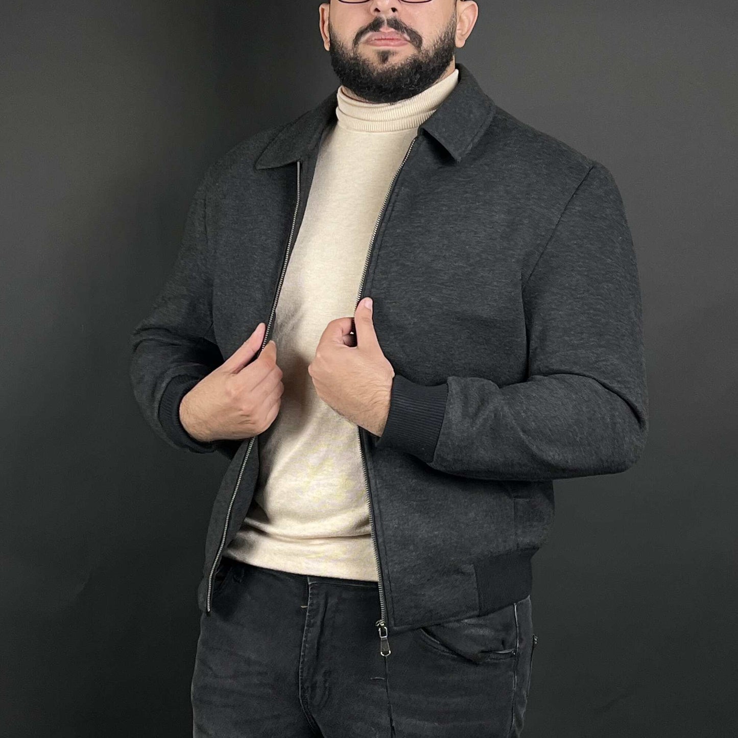 Veste David Louis OURS GRIS