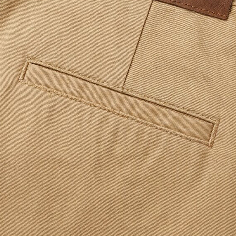 PANTALON TOILE LUMBERJACK HOMME BEIGE