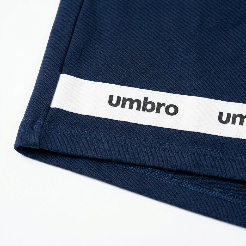 SHORT UMBRO COTON BLEU | BLANC
