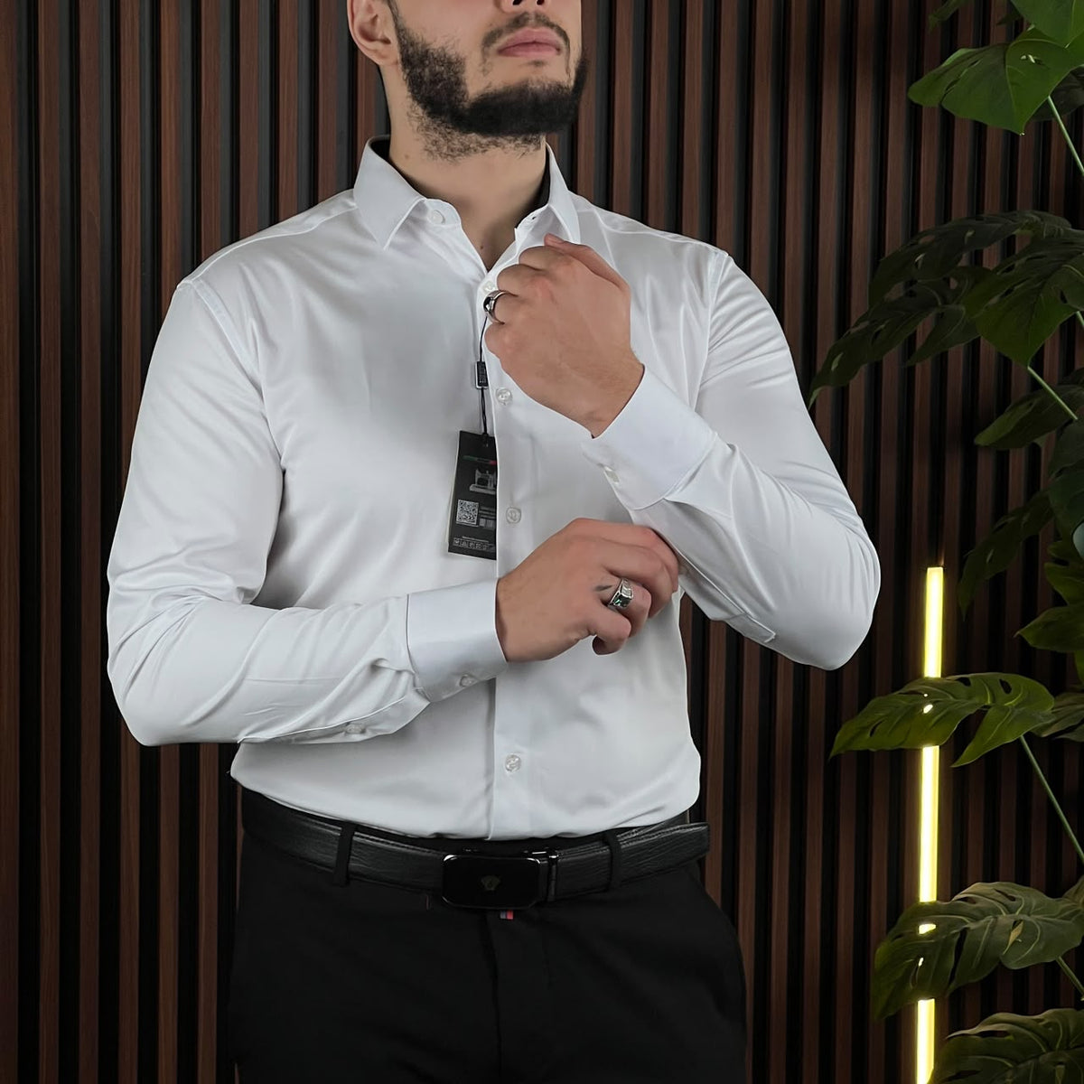 Chemise David Louis lycra