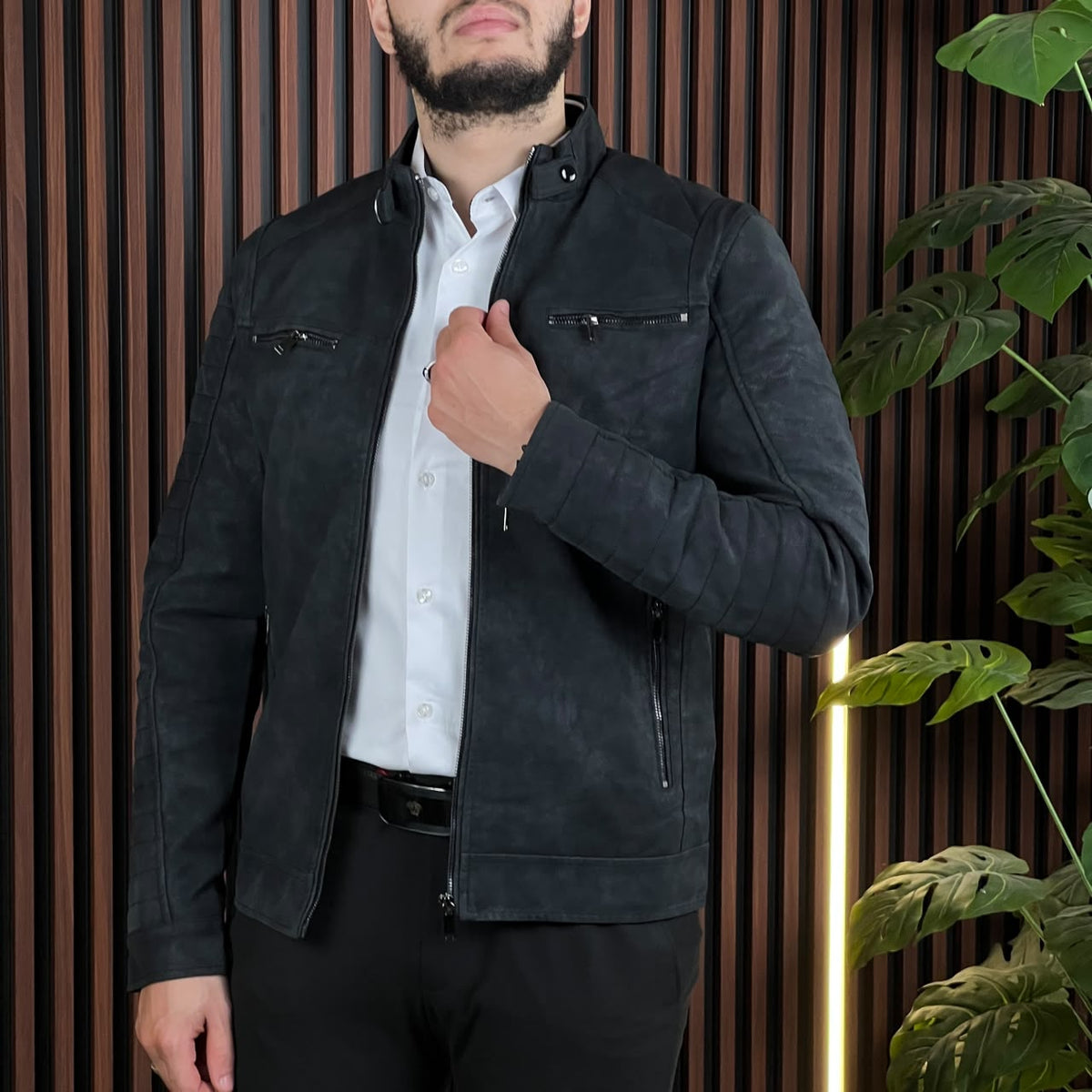 Vest simili-cuir Maikeweili