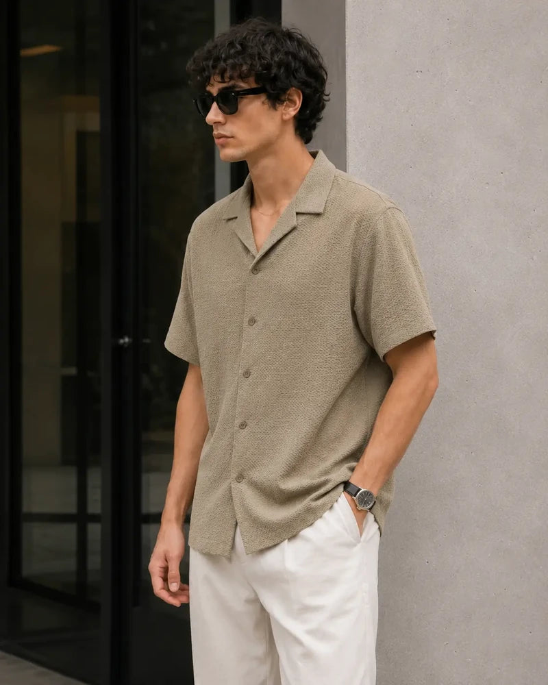 Chemise ZARA Texturée Premium