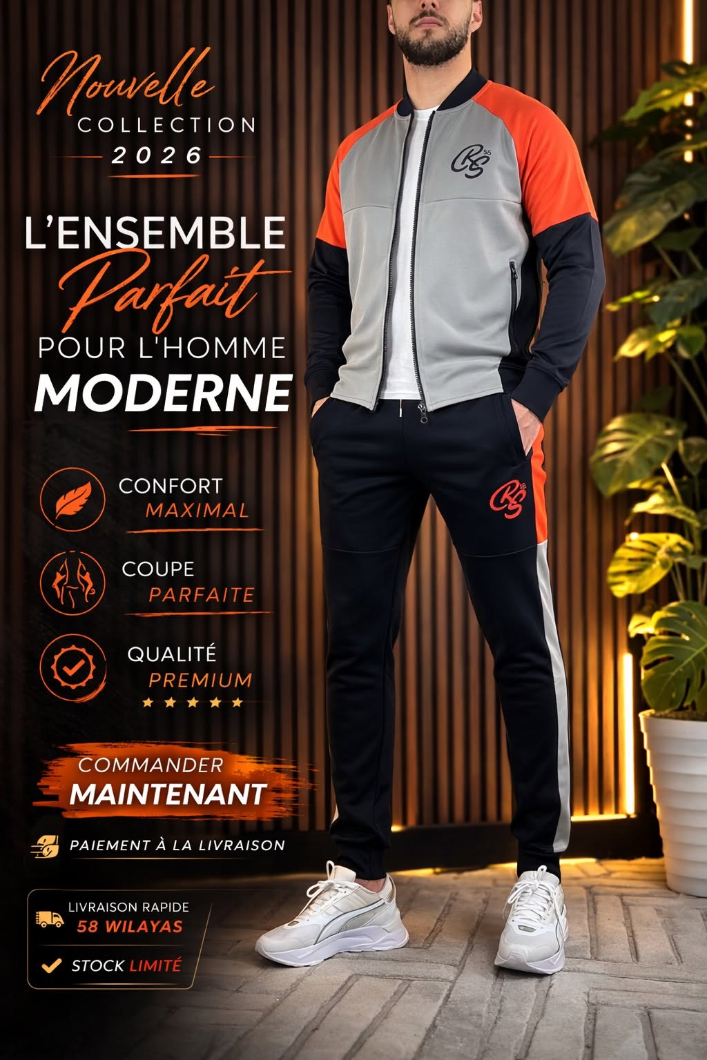 Ensemble BRAYDEN CROSSHATCH