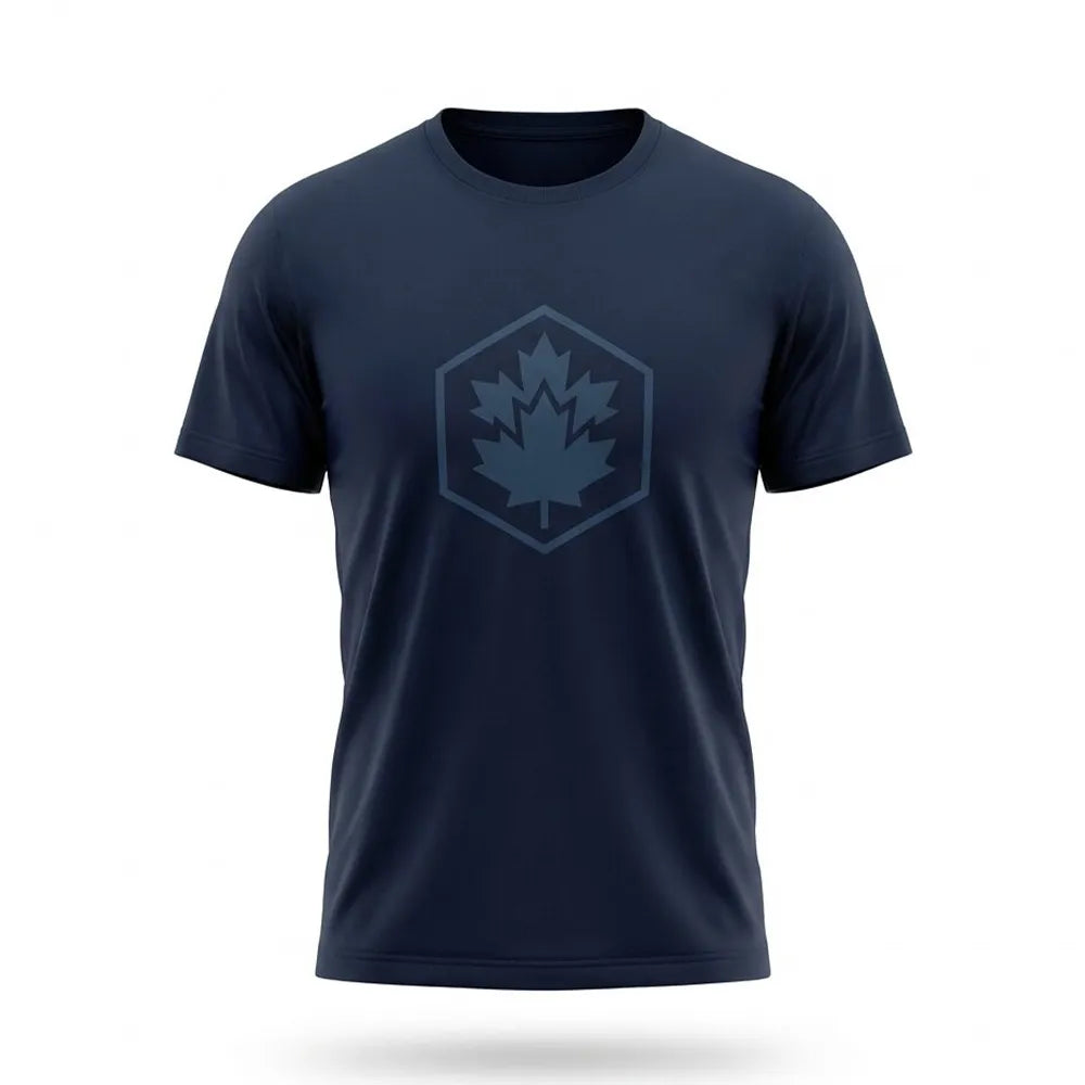 LUMBERJACK TEE BIG ICONIC LOGO NAVY