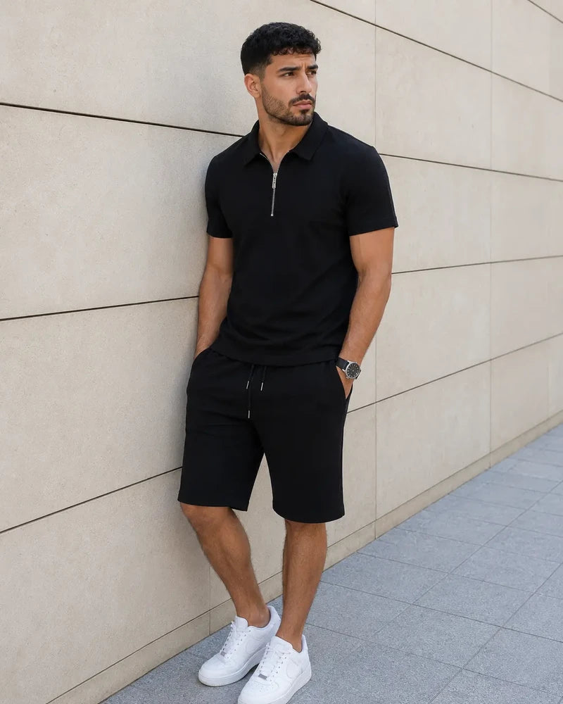 ENSEMBLE ZARA ZIPPER + SHORT
