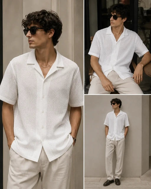 Chemise ZARA Texturée Premium