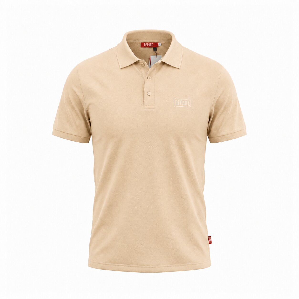 POLO DEPART HOMME BEIGE