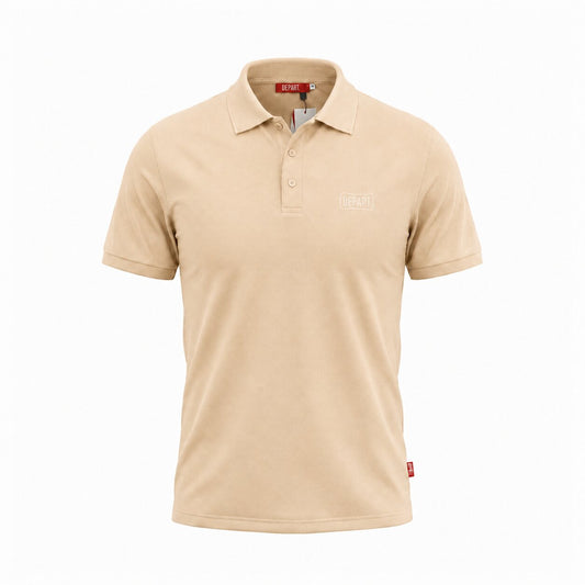POLO DEPART HOMME BEIGE