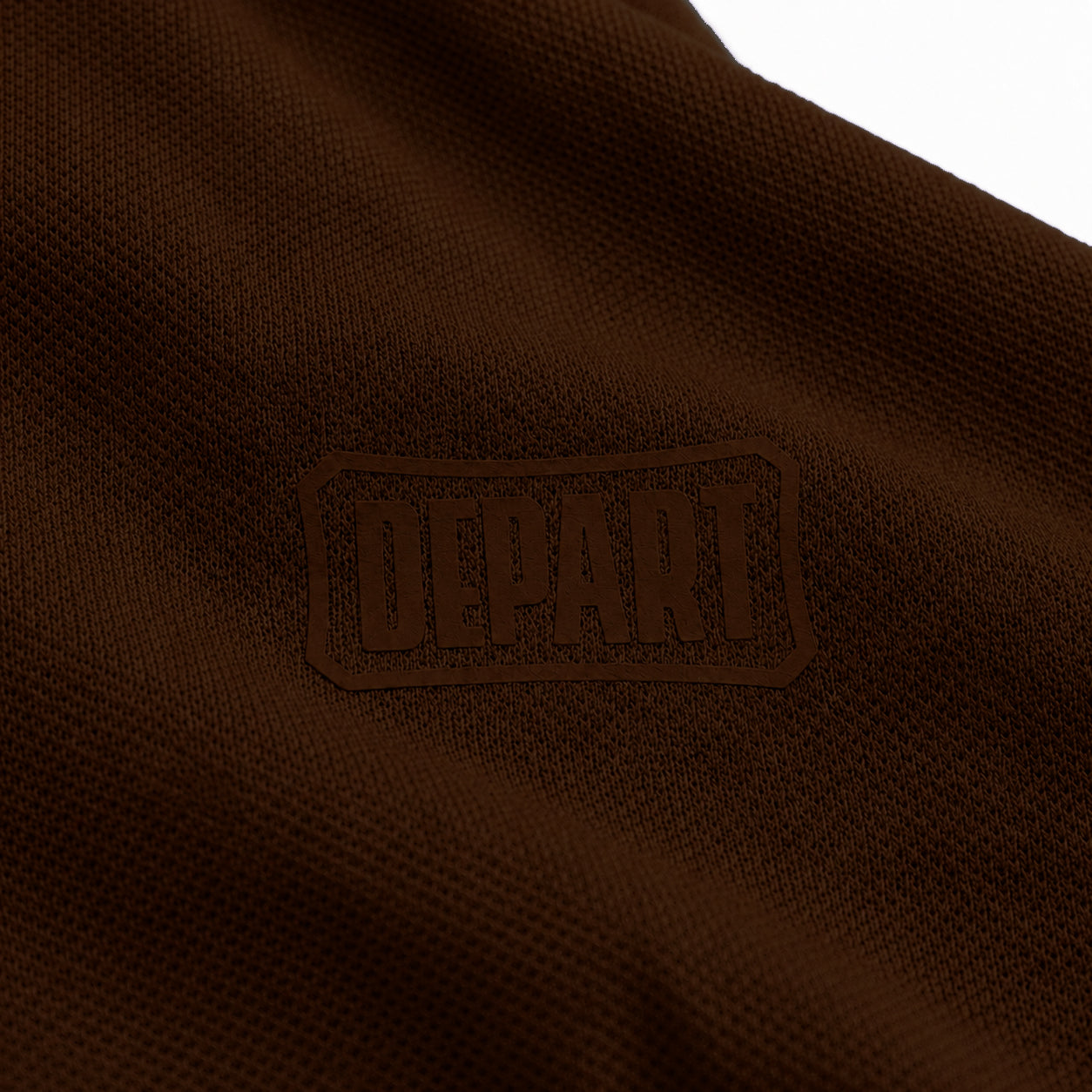 POLO DEPART HOMME MARRON