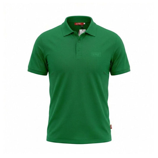 POLO DEPART HOMME COTON VERT