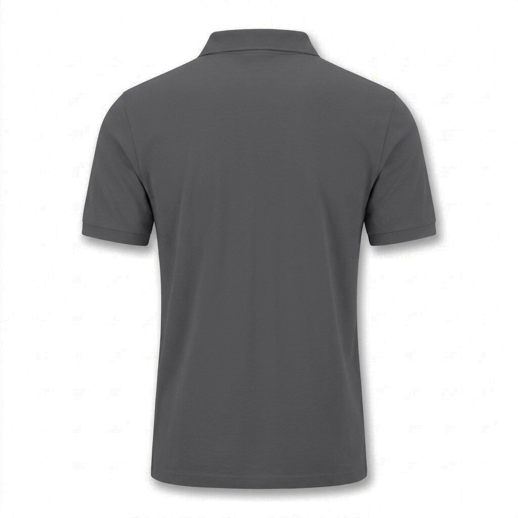 POLO DEPART HOMME COTON GRIS