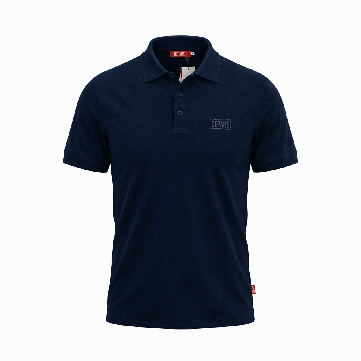 POLO DEPART HOMME BLEU MARINE