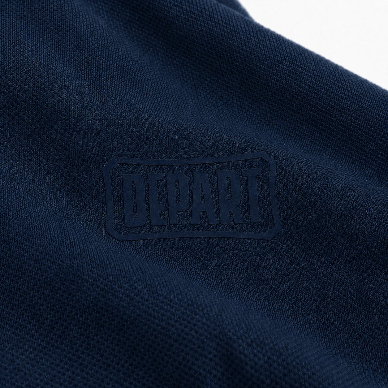 POLO DEPART HOMME BLEU MARINE