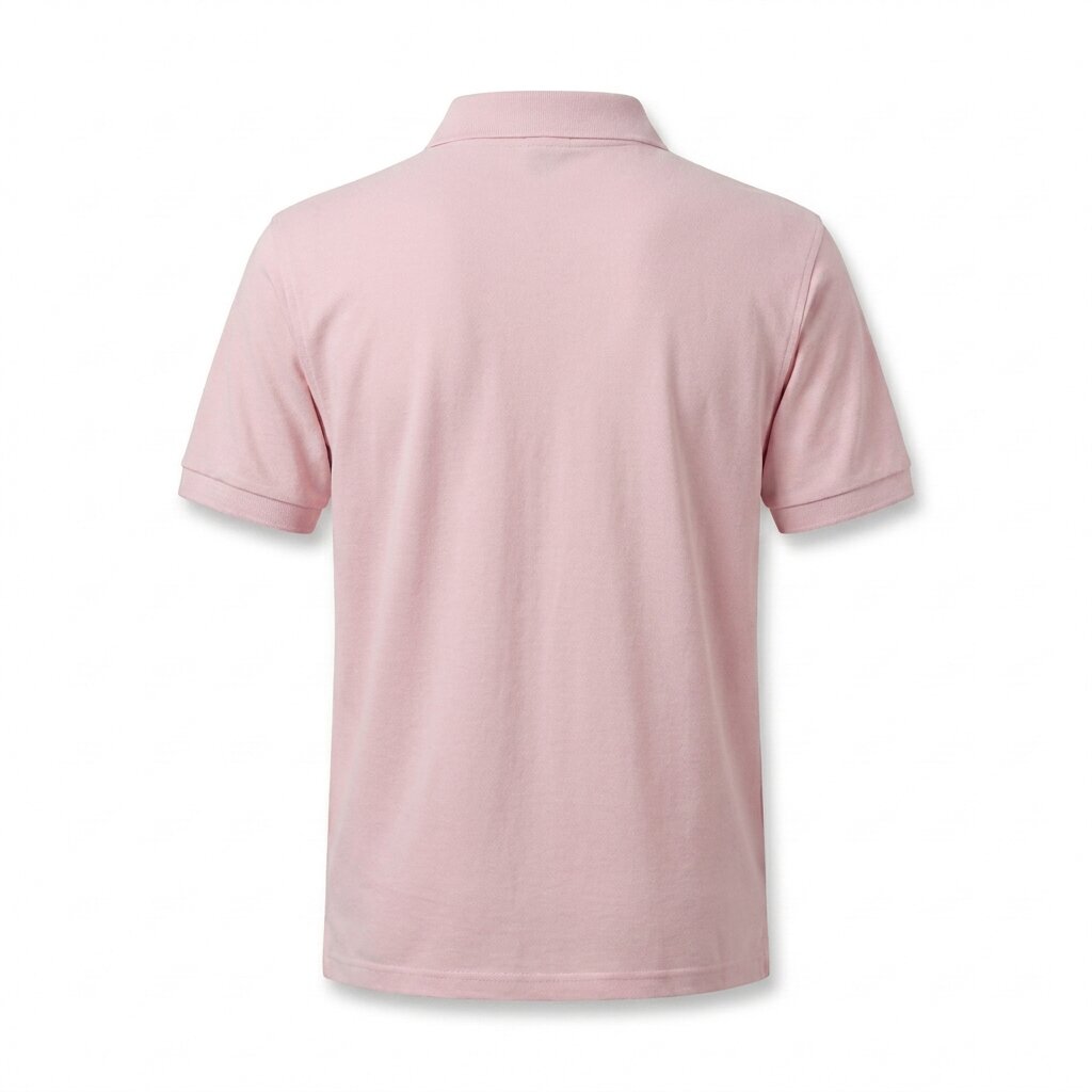POLO DEPART HOMME COTON ROSE
