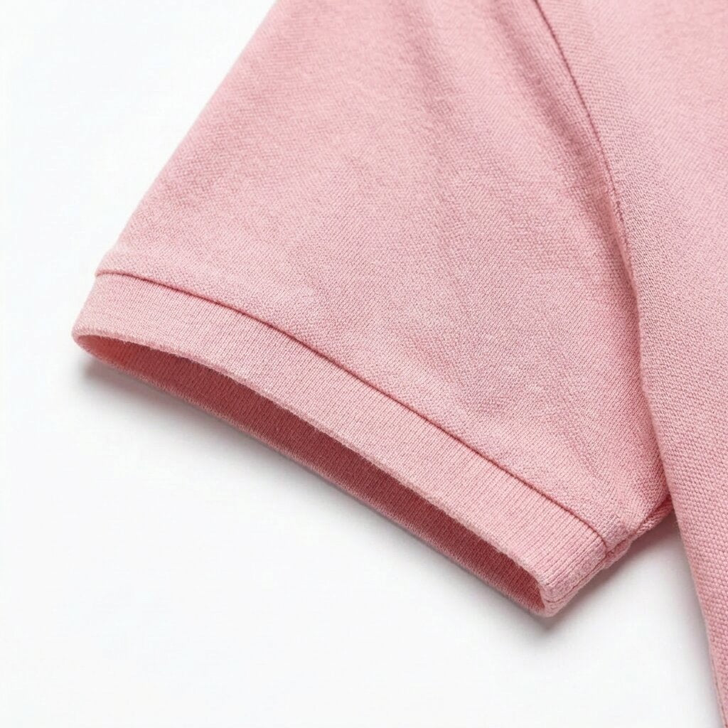 POLO DEPART HOMME COTON ROSE