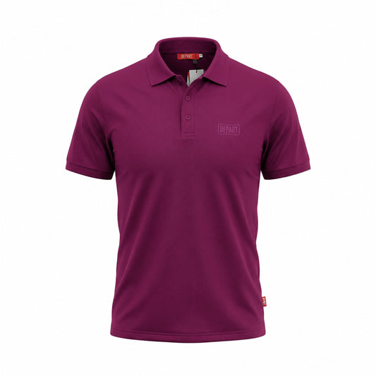 POLO DEPART HOMME MAUVE