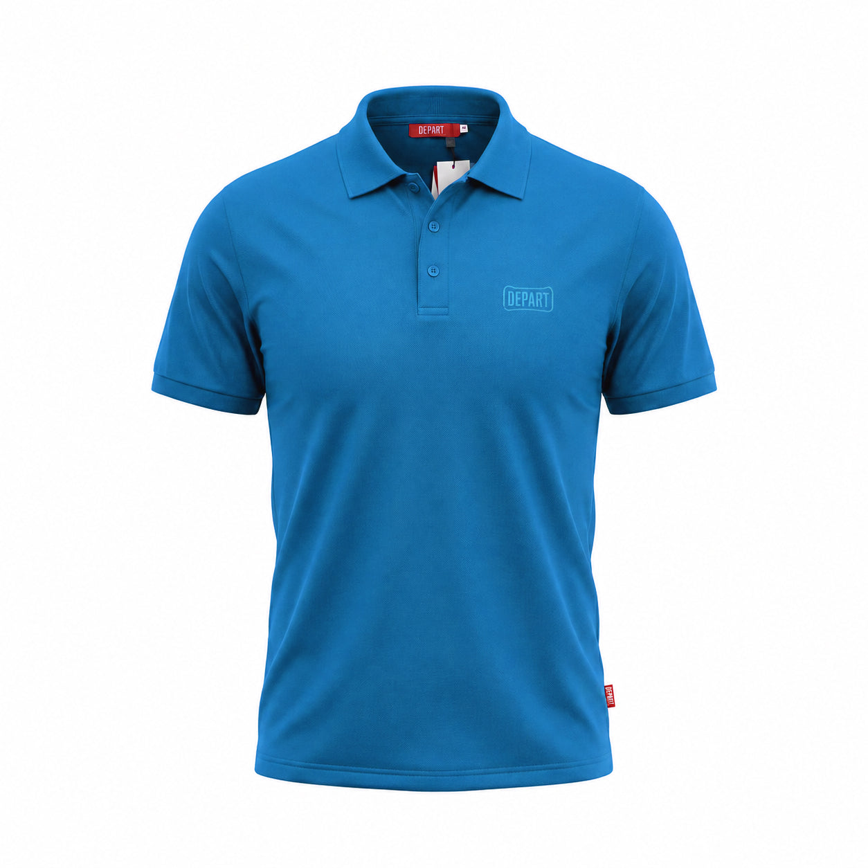 POLO DEPART HOMME BLEU CIEL