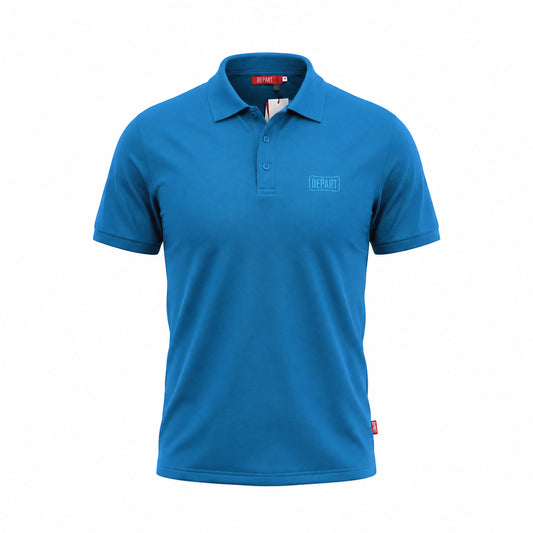POLO DEPART HOMME BLEU CIEL