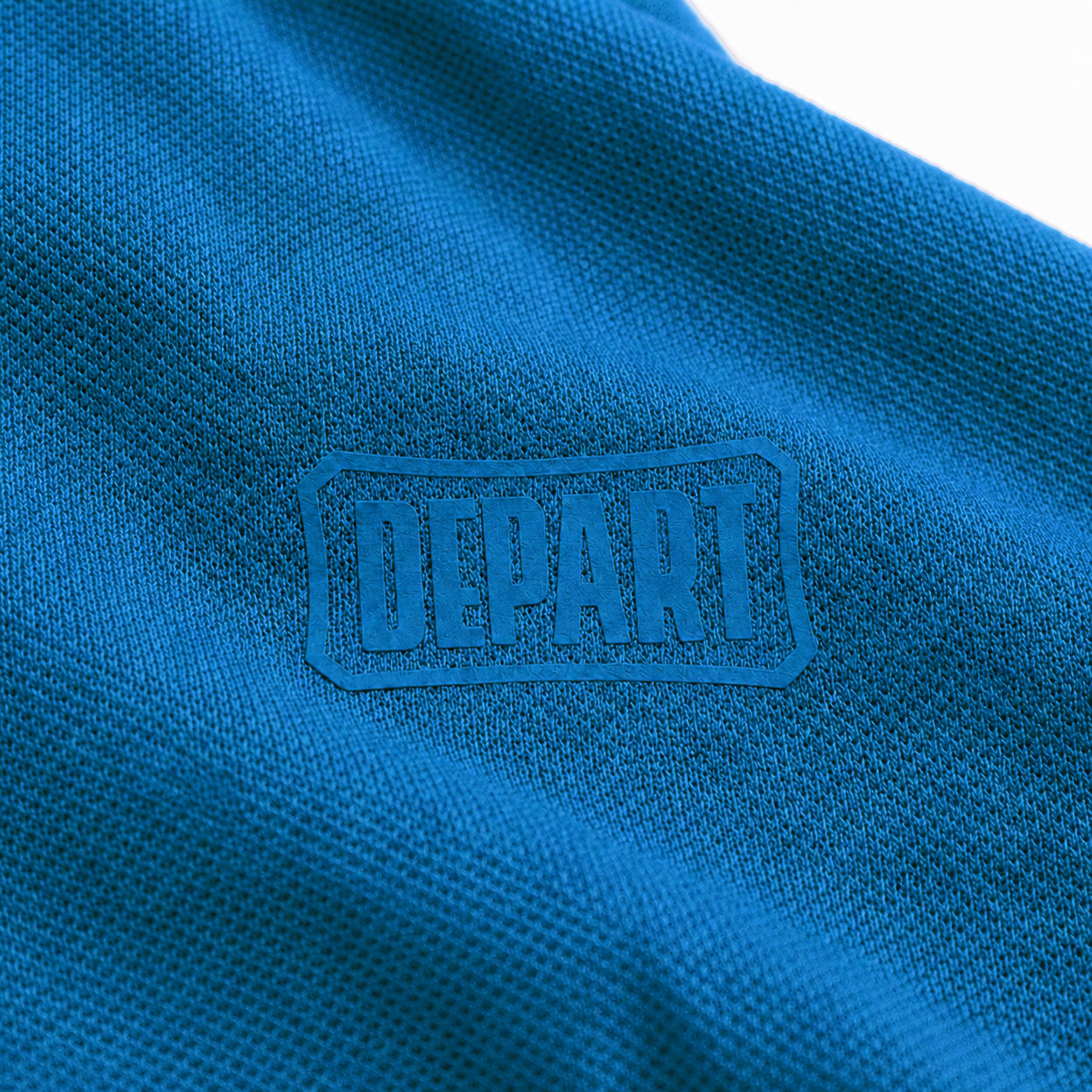 POLO DEPART HOMME BLEU CIEL