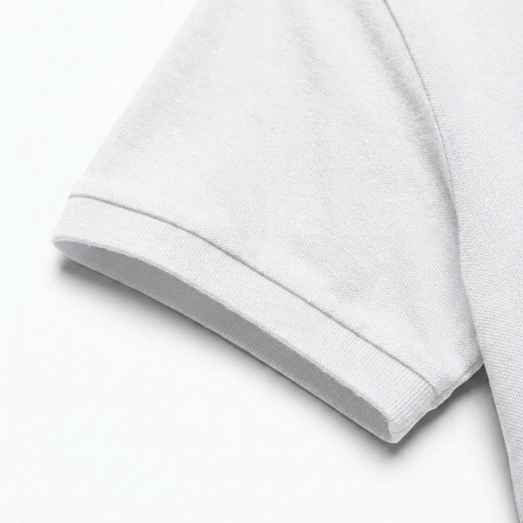POLO DEPART HOMME COTON BLANC