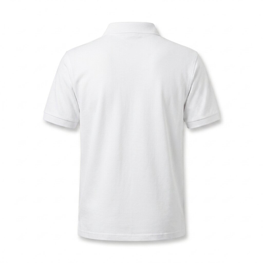 POLO DEPART HOMME COTON BLANC