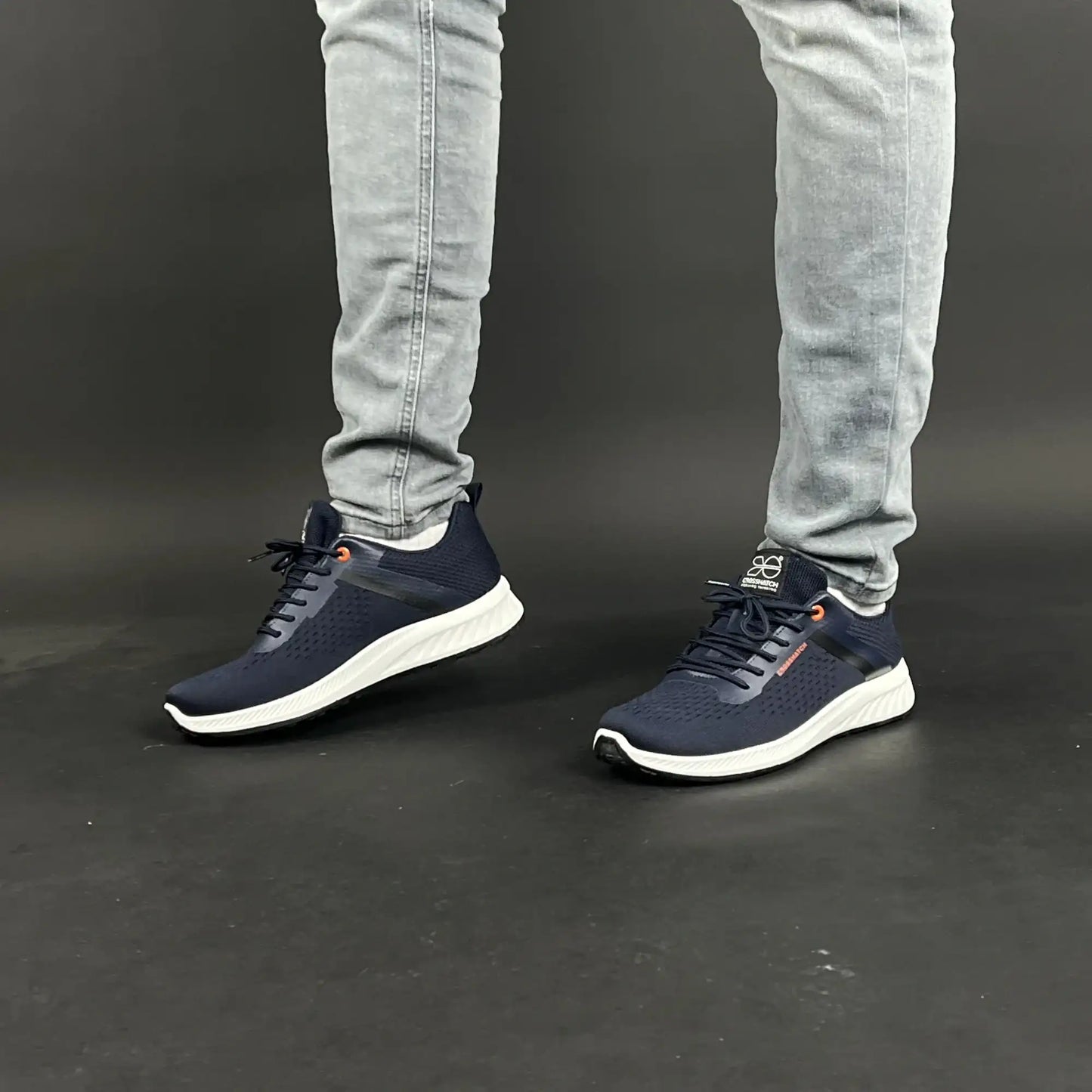 Baskets Bleu Crosshatch KAMRAN