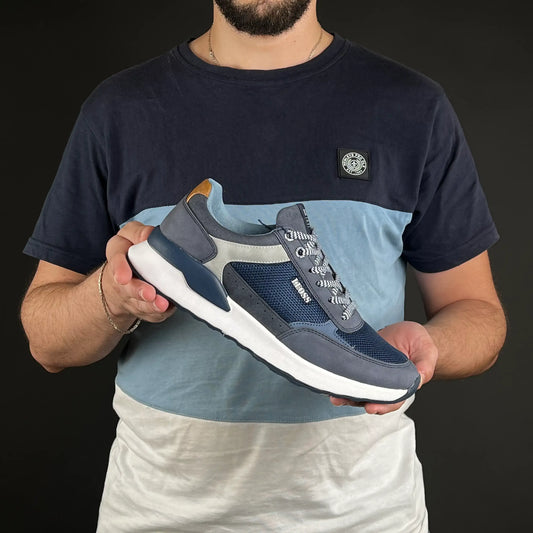 Basket Leoss Bleu Nuit