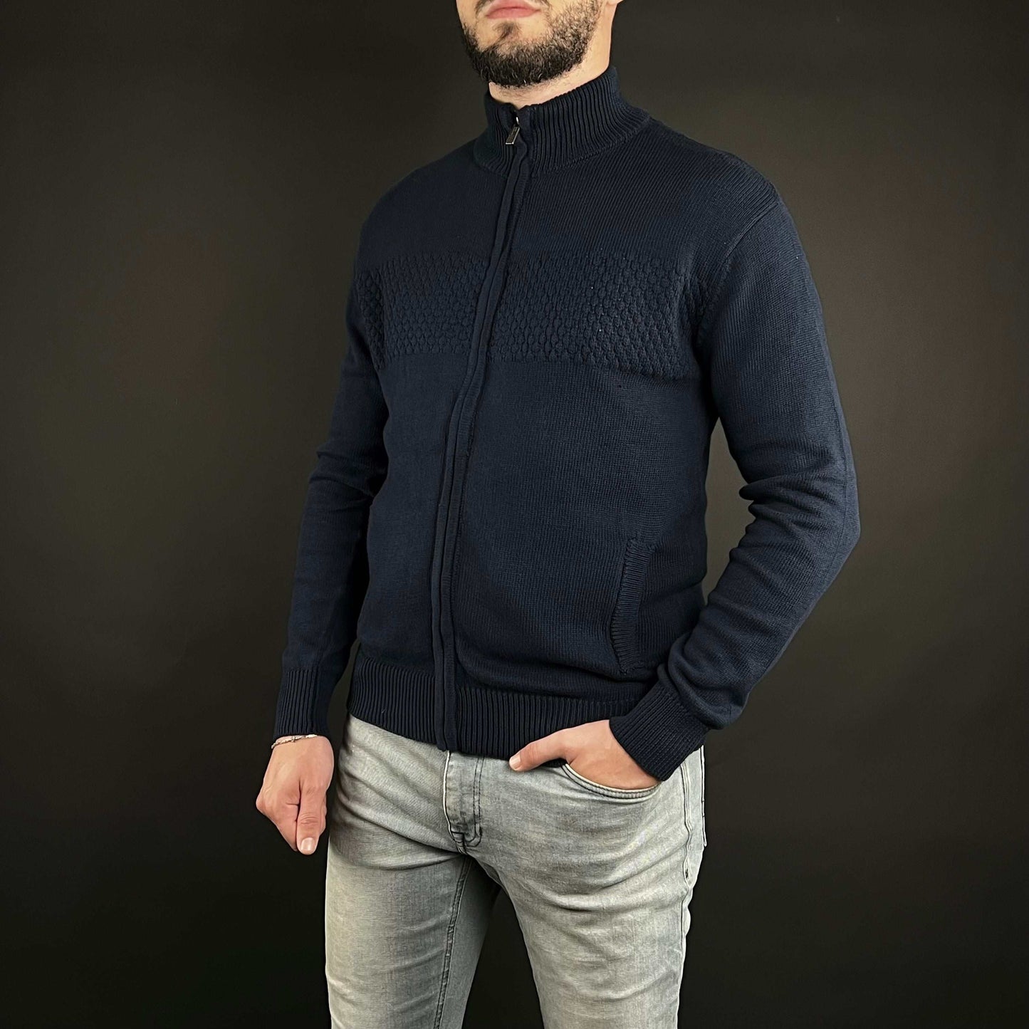 Gilet Zipper cardigan Original