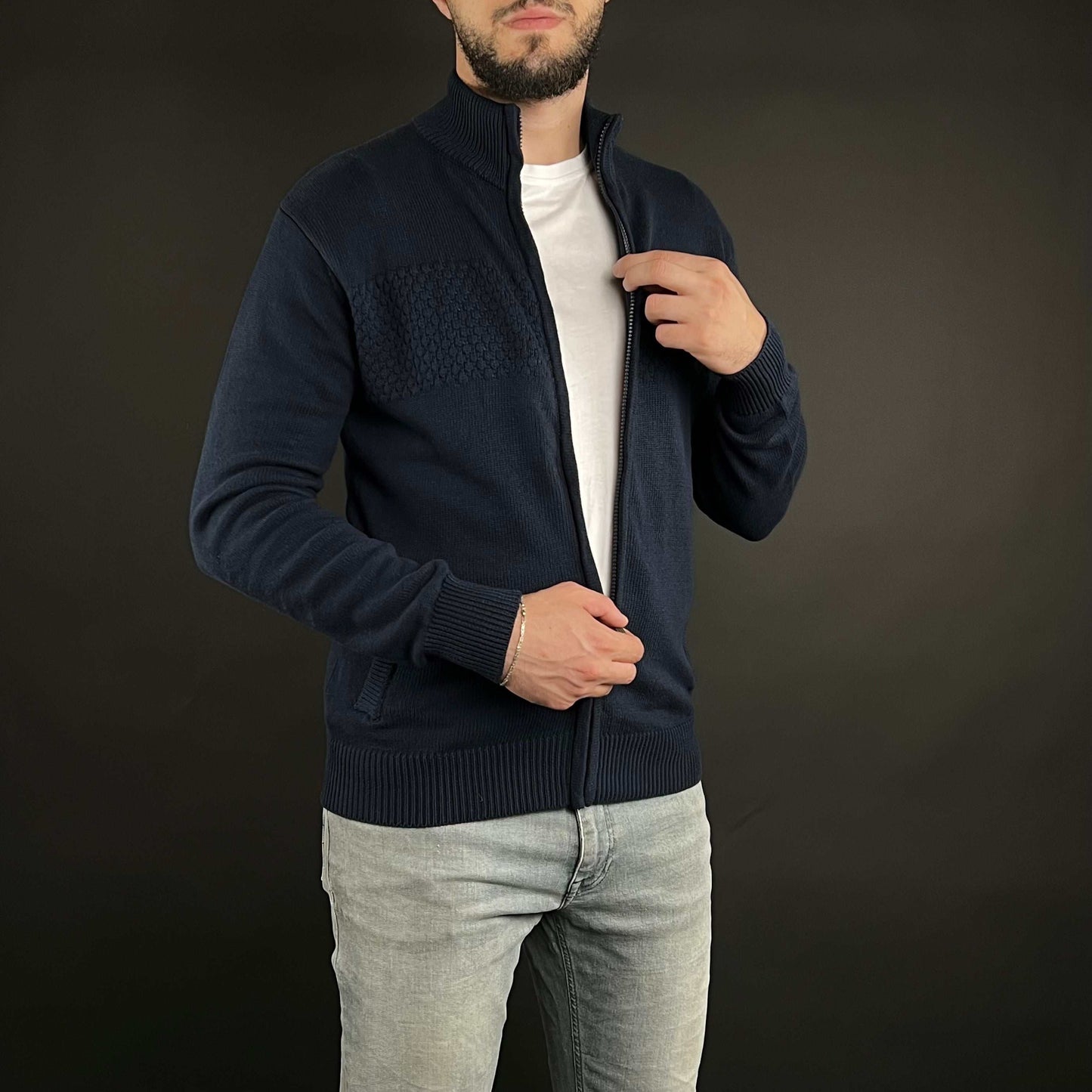 Gilet Zipper cardigan Original