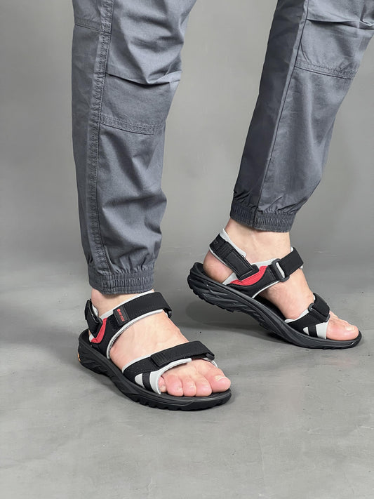 Sandal Hi-Tec ULA Noir et rouge