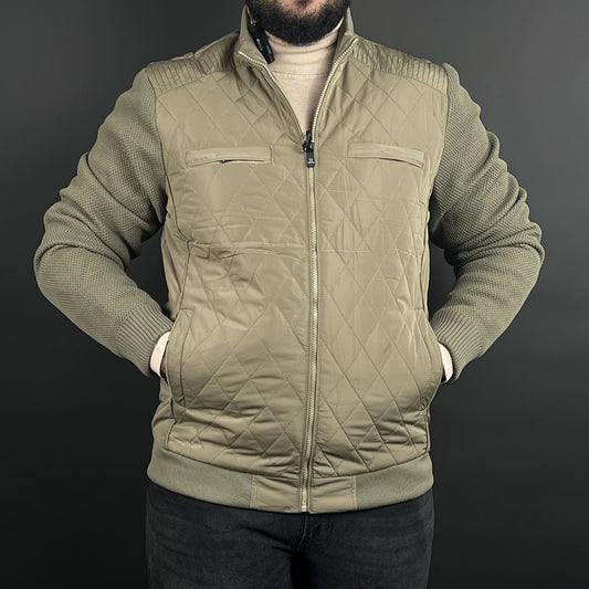 Veste David Louis Deux Tons Vert