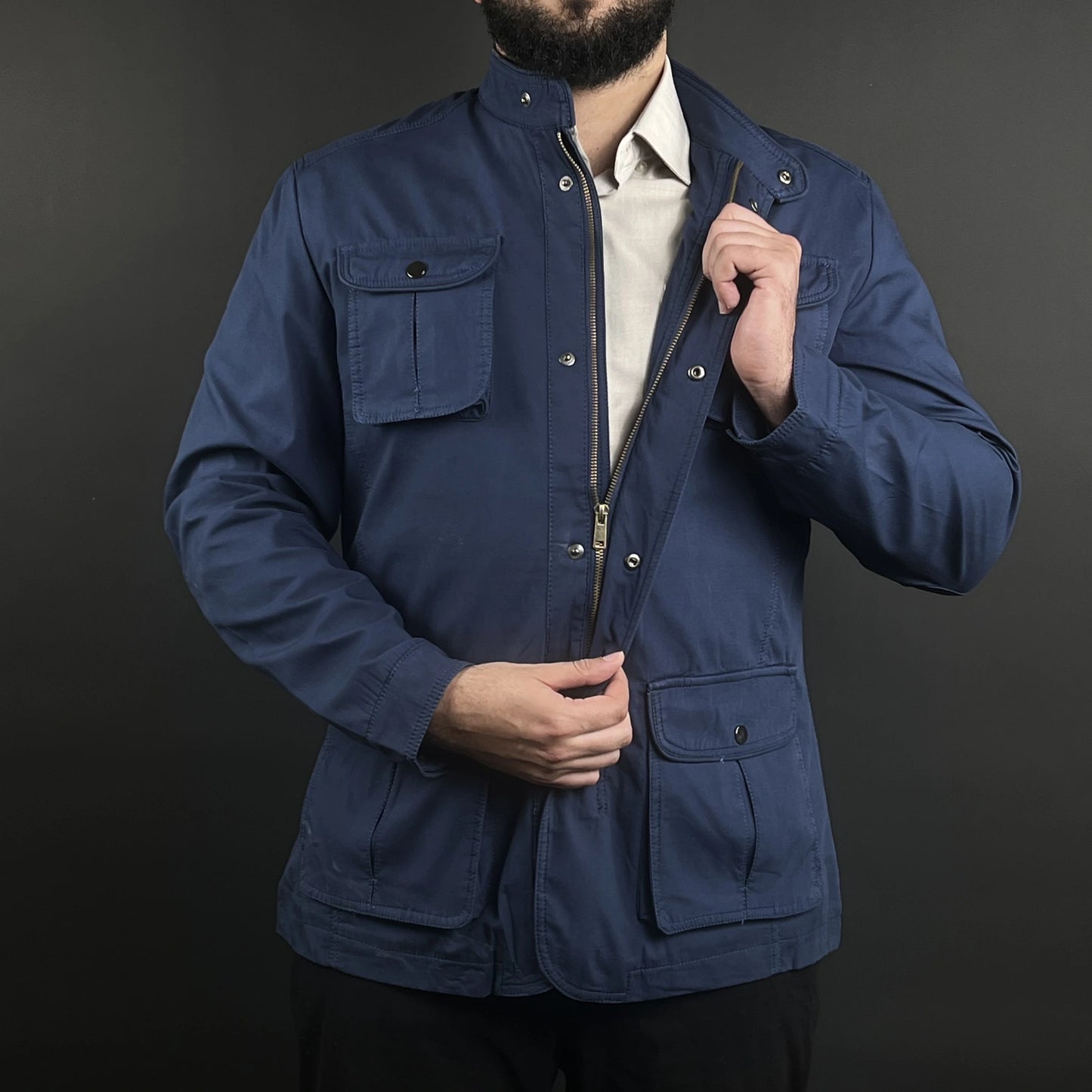 Veste D06 Bleu Marine