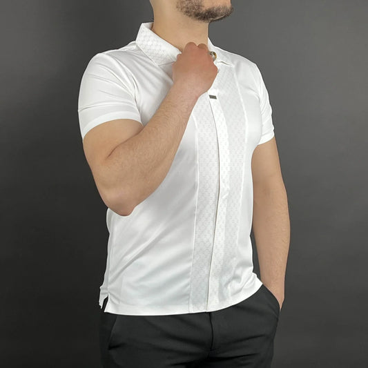 Pull Chemise Motif DL