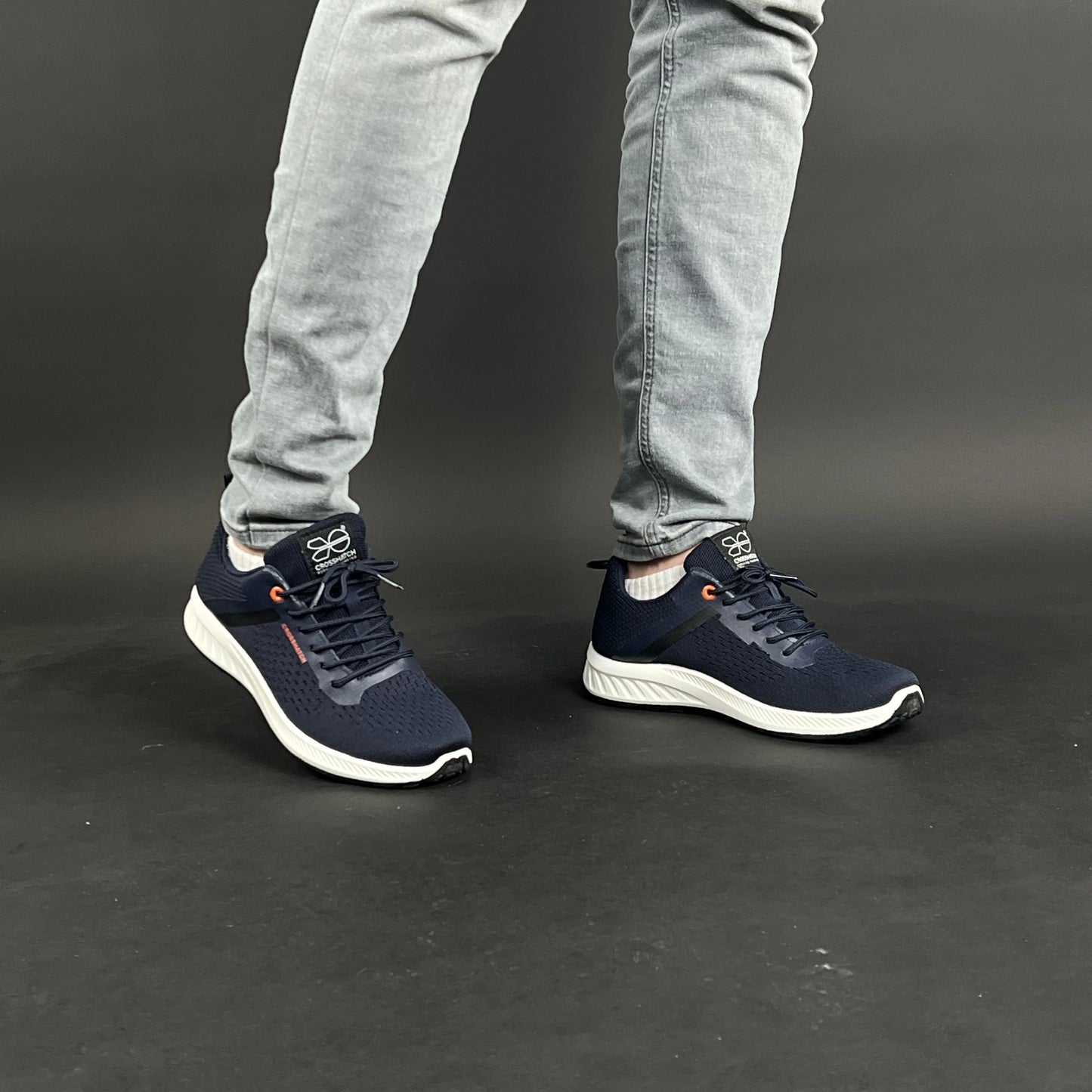 Baskets Bleu Crosshatch KAMRAN
