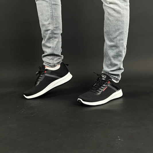 Baskets Noir Crosshatch KAMRAN