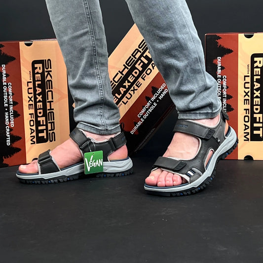 Sandal Skechers Bleu