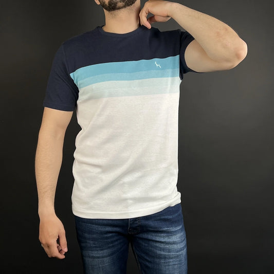 Tshirt Bewley & Ritch Turquoise/Navy