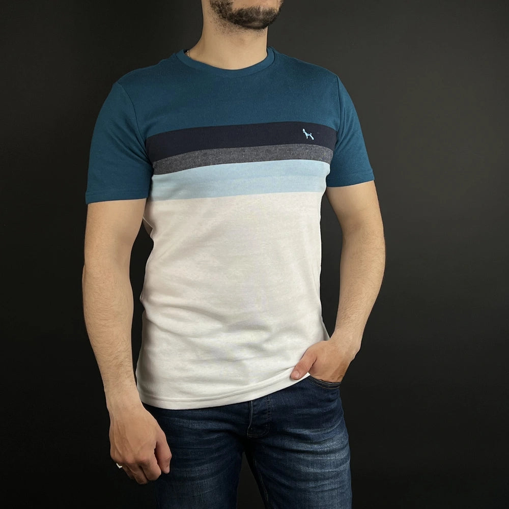 Tshirt Bewley & Ritch Teal/Navy