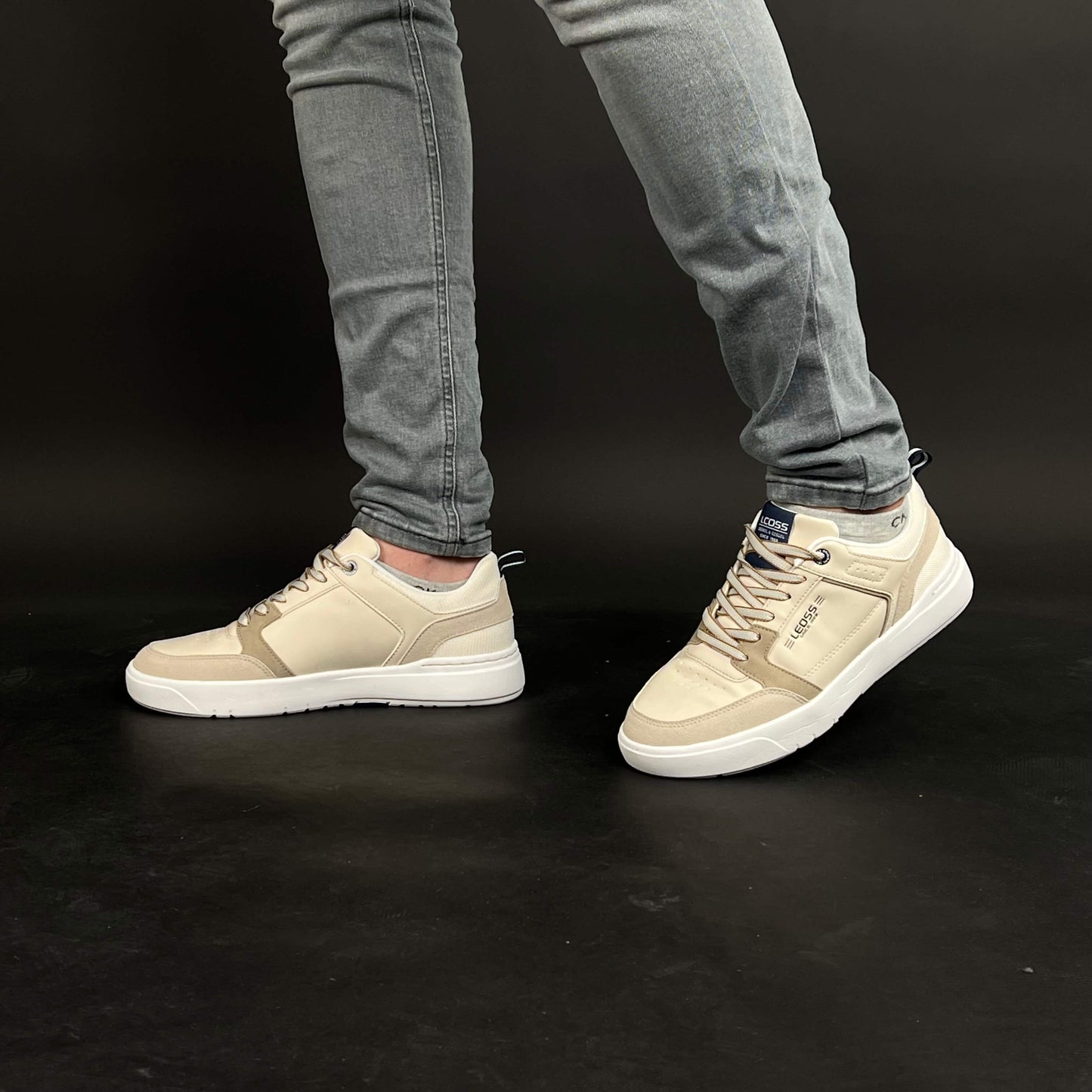 Basket Leoss Beige Plat