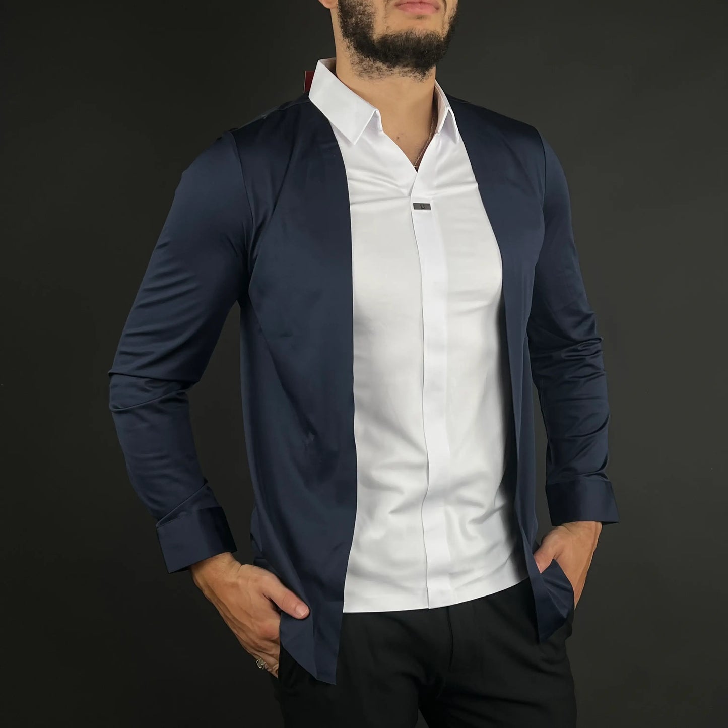 Pull Chemise manches longues