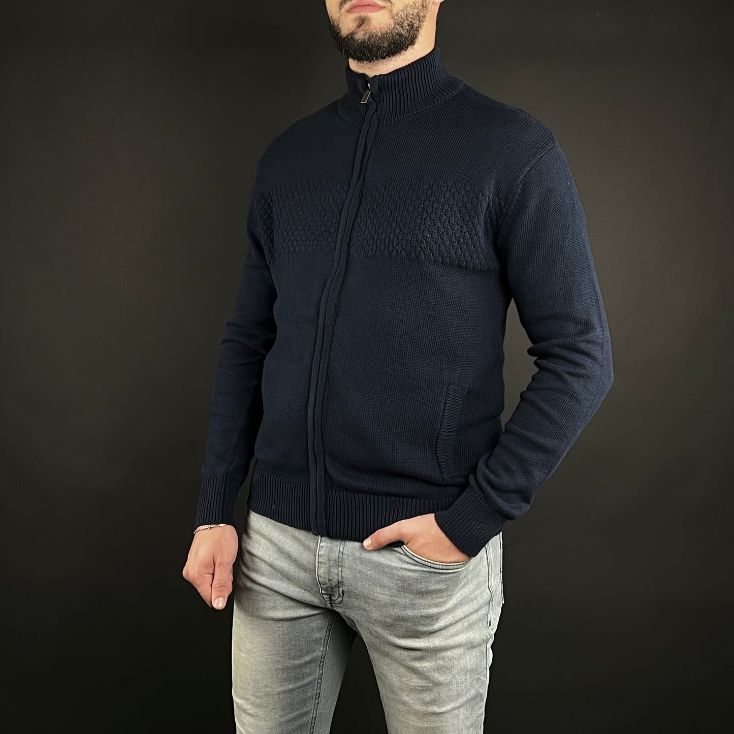 Gilet Zipper cardigan Original