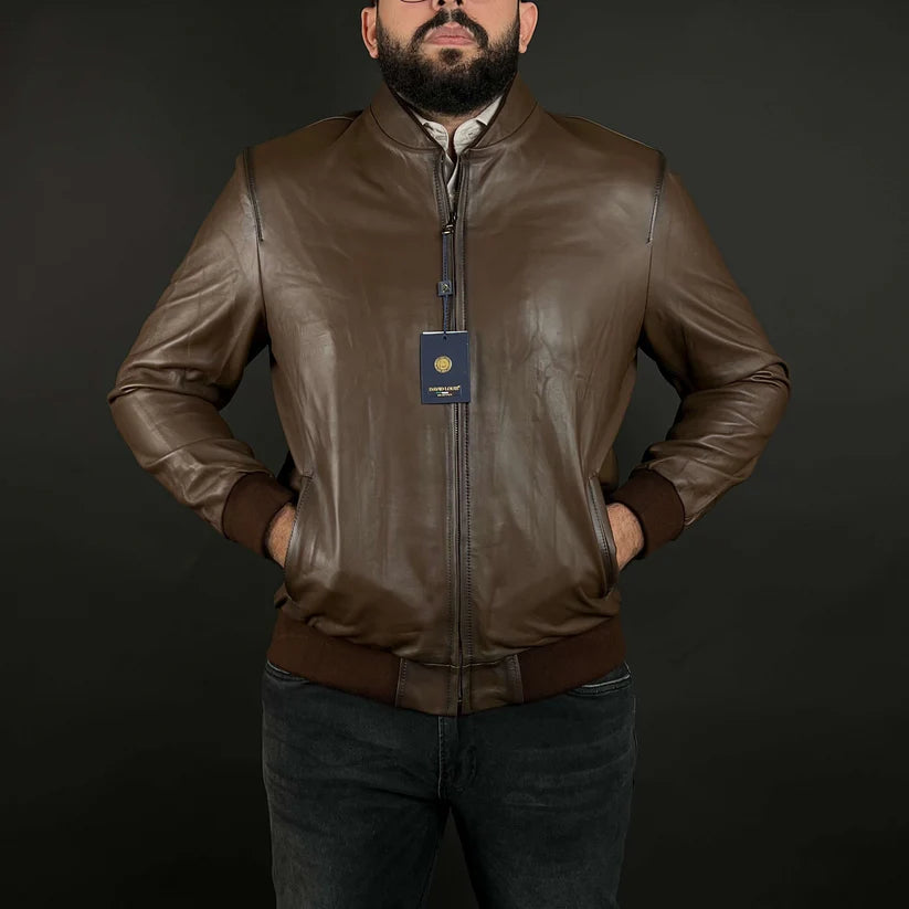 Veste Cuir Véritable