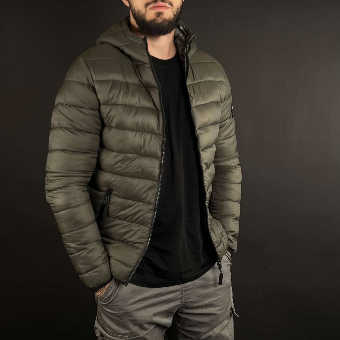 Doudoune Crosshatch Original Vert