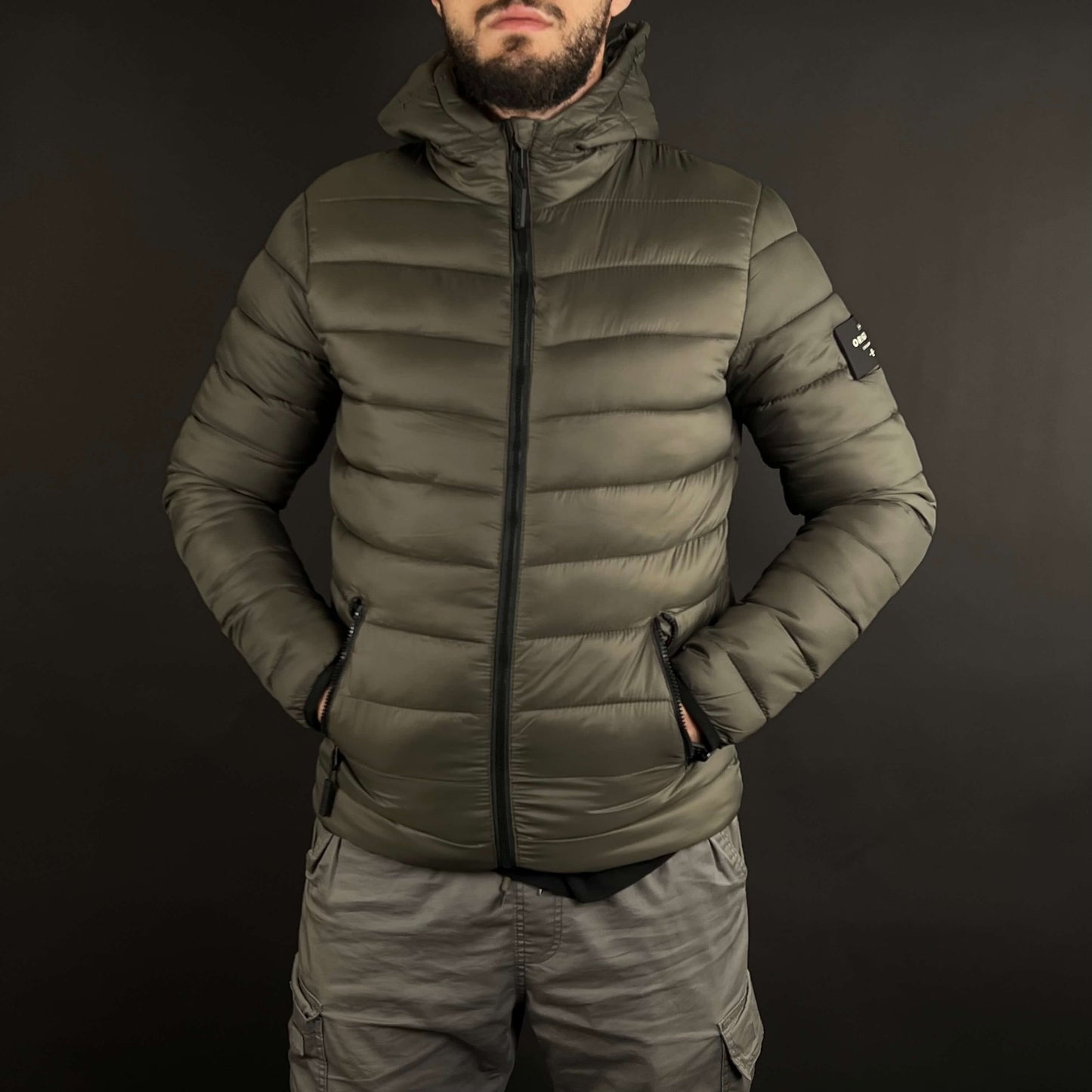 Doudoune Crosshatch Original Vert